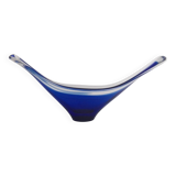 Bayel France blue glass dish