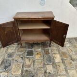 Rustic Louis XV style two-door sideboard