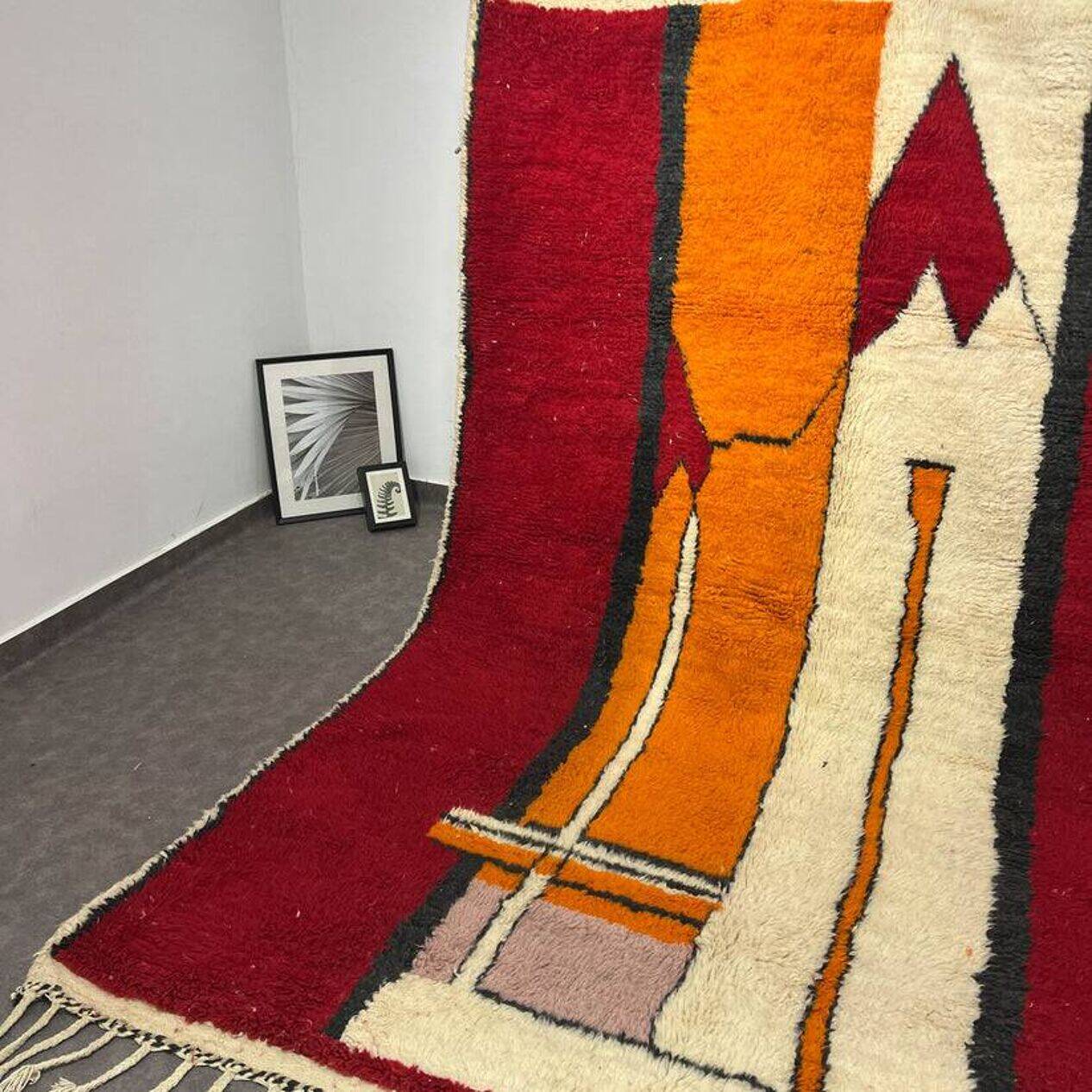 Large Berber rug handmade 300cmx200cm