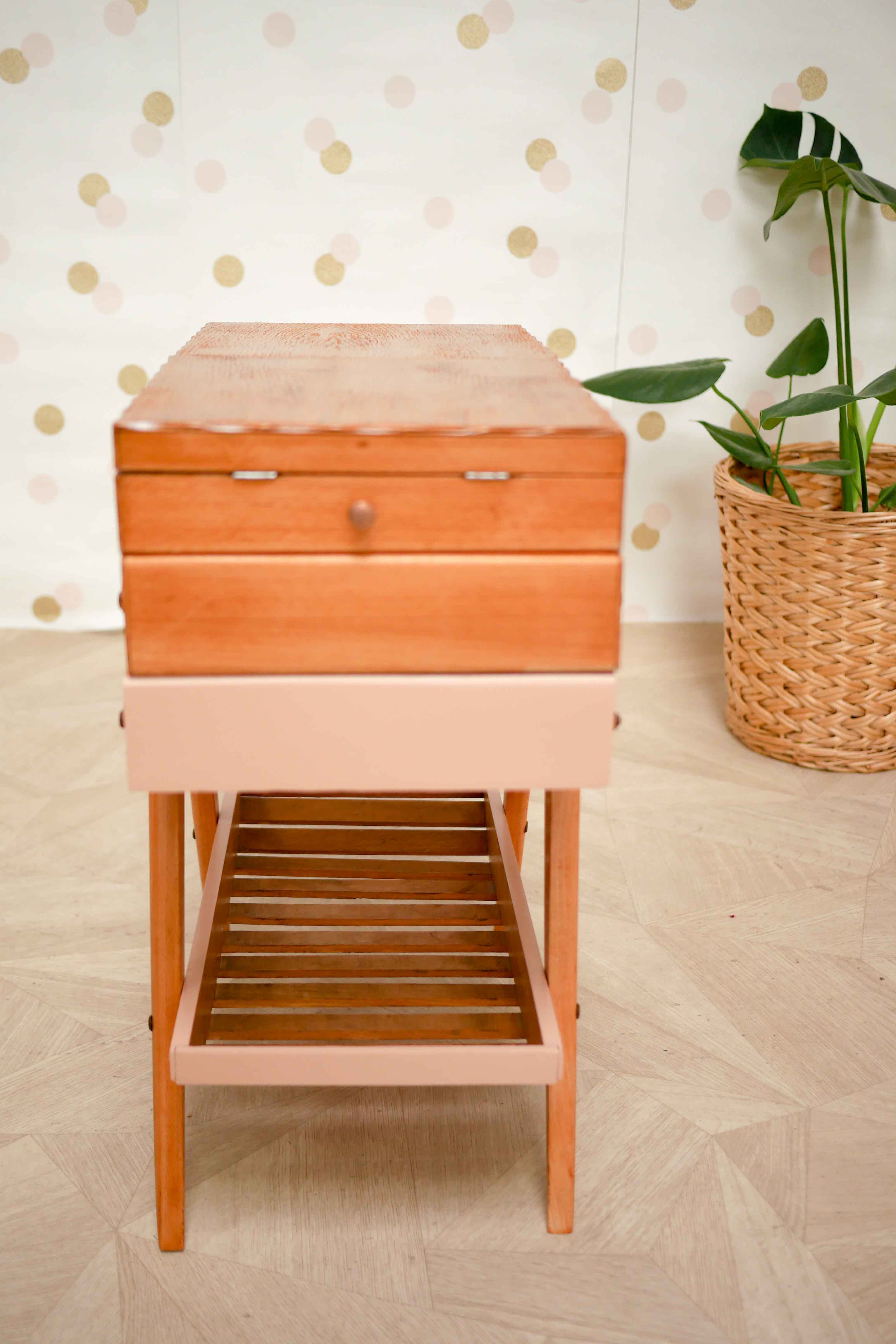 Vintage sewing table