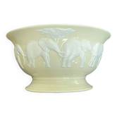 Raynaud in Limoges Large Elephant Cup Model Kenya Porcelain
