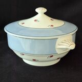 Grand légumier (soupière) en faïence de Digoin Sarreguemines, modèle AIX