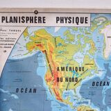 Vintage school map 1969