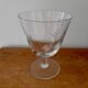 Lot of 6 crystal wine glasses engraved 50-60 years