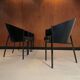 4 "Costes" chairs designed by Philippe Starck around 1985.