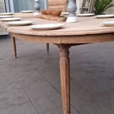 Oval table +3 extensions