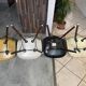 Lot 4 chaises dsw fibre noyer eames herman miller vintage