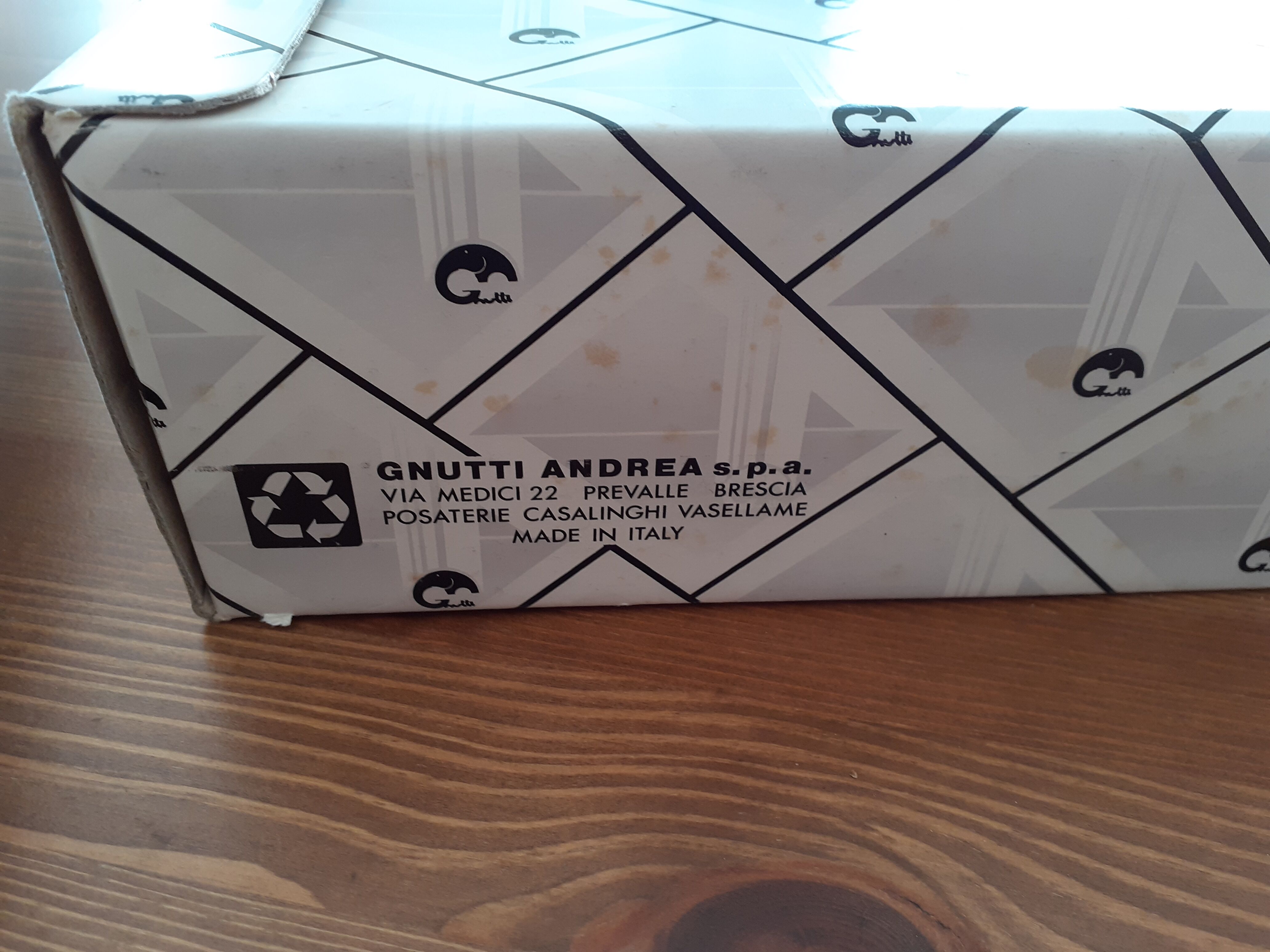 Fish dish with stainless steel lid Andrea Gnutti