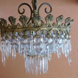 Ceiling lamp chandelier tassels ø 34 cm