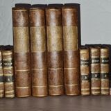 Paire de serre livres art deco marbre