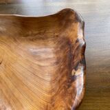 Plat en bois XL racine de thuya