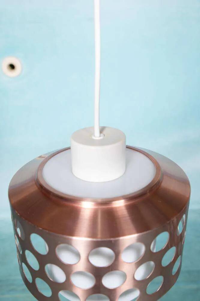 1960s/70s space-age suspension, Swedish light fixture.