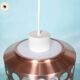 1960s/70s space-age suspension, Swedish light fixture.