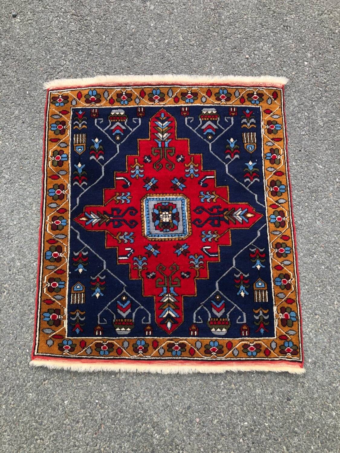 Square Persian rug
