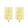 Pair of Mid-Century Bubble Glass Wall Lights - H. Tynell for Limburg, 1960s