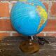 World Map Earth Globe Old TARIDE 1985 Model 90RL025 Vintage