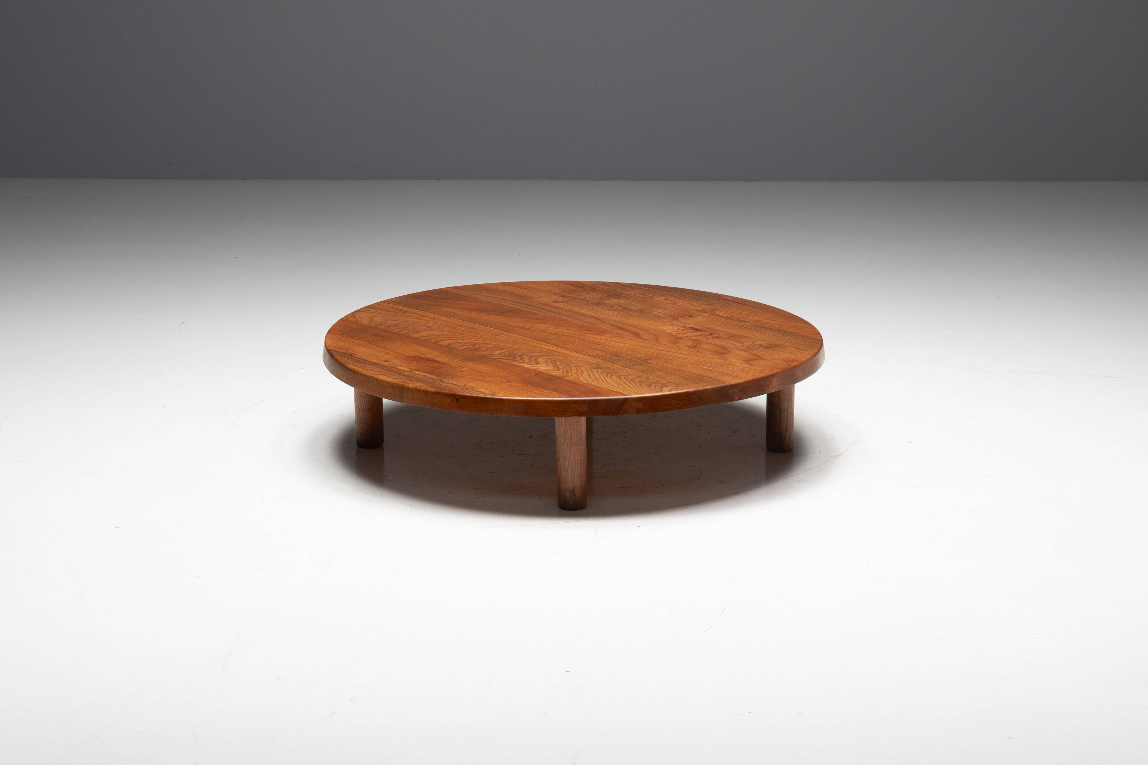 Table basse T02P de Pierre Chapo, France, années 1960