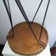 Rattan and metal harness 50s