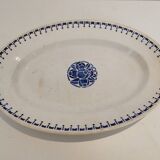 Plat ovale St Amand Vintage