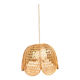Vintage rattan pendant light