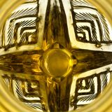 Art Deco Amber Glass Vase