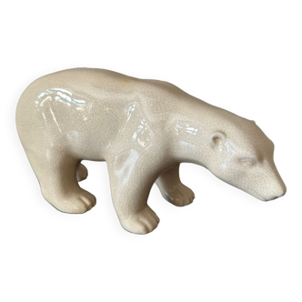 Cracked ceramic bear