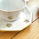 Antique coffee or tea service in fine porcelain from the 1930s.