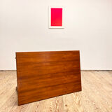 Extendable Mid Century Teak Dining Table with pull out leaves, Denmark, 1950s