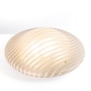 Magnificent glass ceiling light by Peill & Putzler, Germany, 1970s.