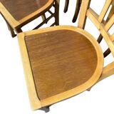 Set of 9 bistro chairs