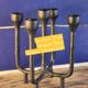 Scandinavian candle holders