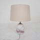 Michael Bang "Sakura" glass table light for Holmegaard, Denmark 1980's