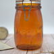 Amber jar the Practical capacity 1 liter