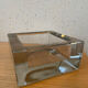 Glass block catchall