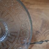 Candy box sugar bowl on glass frame
