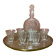 Ensemble carafe et verres en cristal Baccarat