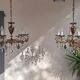 Pair of vintage italian chandeliers