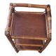 70's rattan shelf