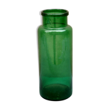 Old blown glass jar