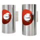 OXAR Wall Lights, Pair