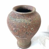 Old stoneware vase