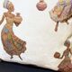 African Pottery Women Jacquard Cushion, Figural Woven Pillow Cover