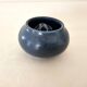 Small Blue Ceramic Flower Vase Signed Gérald POTT