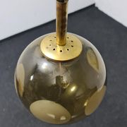 Suspension vintage soufflée à la bouche