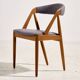 Model 31 oak dining chair by Kai Kristiansen for Schou Andersen, set of 6.