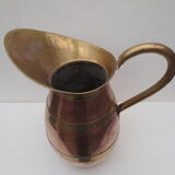 Umbrella holder, copper and brass broc