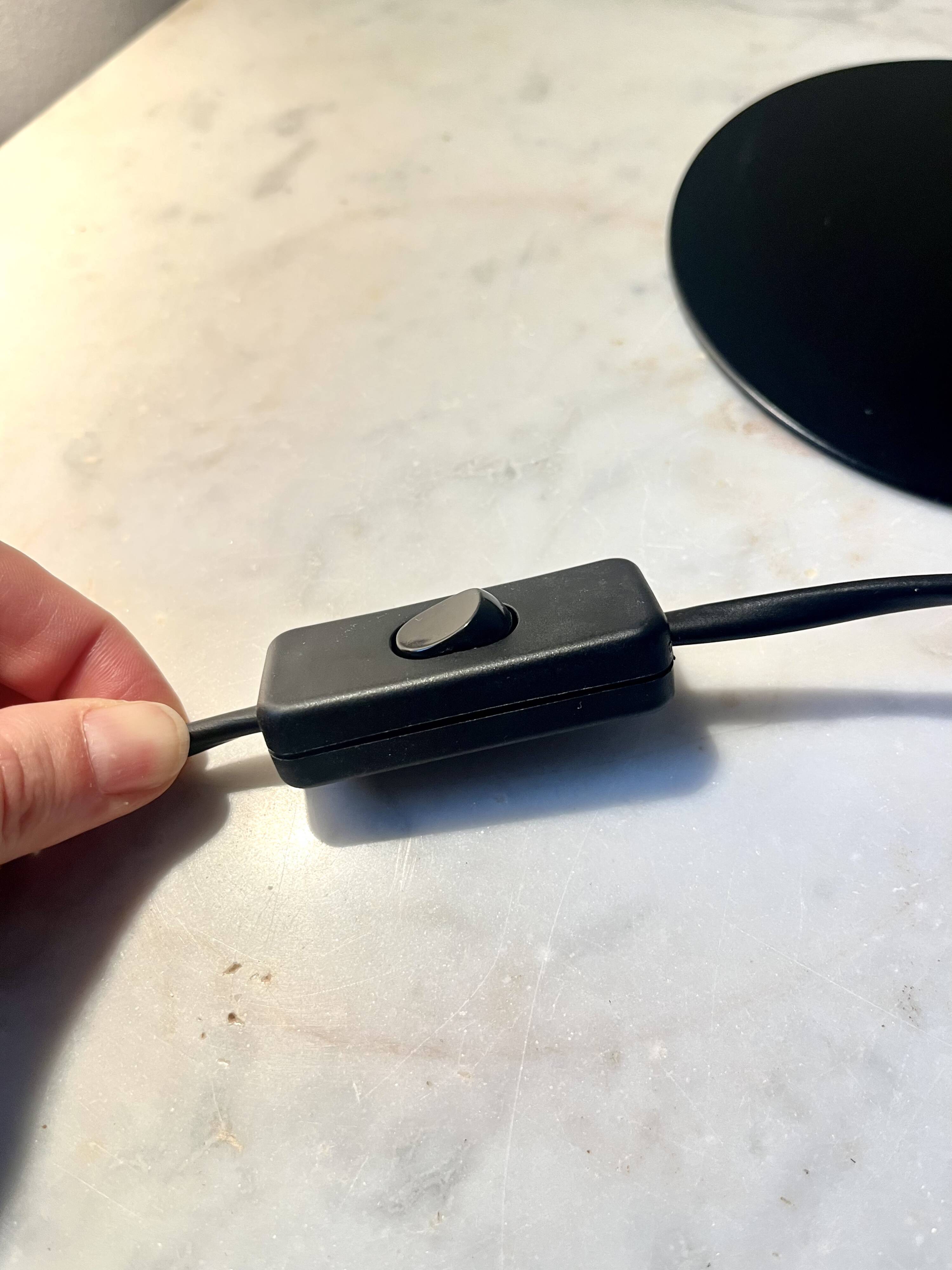 German Vintage Minimalistic table Arc Lamp by Hustadt Leuchten, 1980s