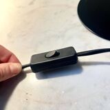 German Vintage Minimalistic table Arc Lamp by Hustadt Leuchten, 1980s