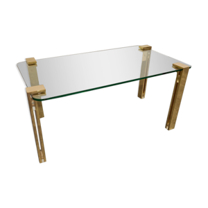 Table basse en laiton