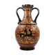 Mid-Century Carved and Glazed Italian Pottery Vase